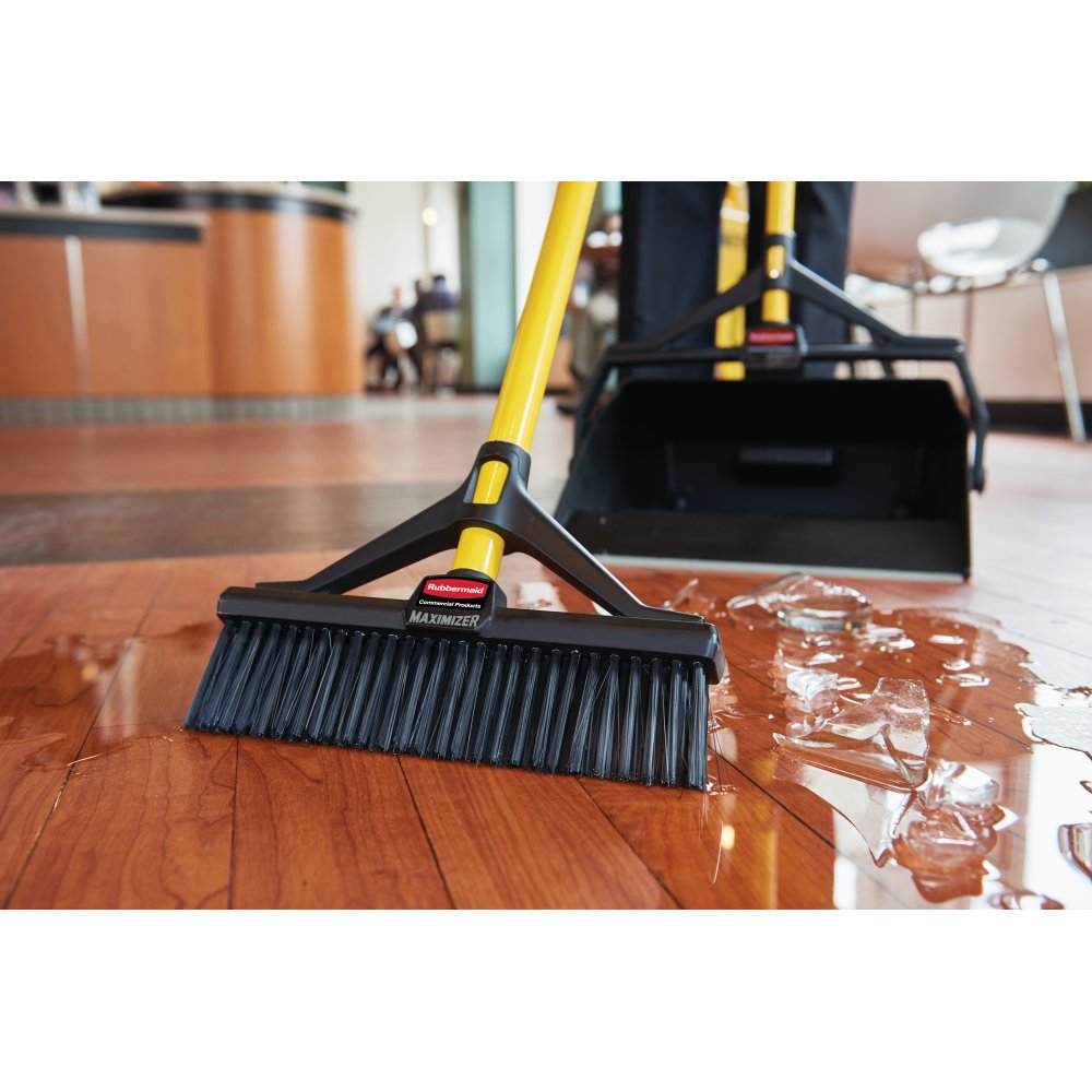 Rubbermaid Maximizer ™ Askı Askılı, Kuru / Kuru Kalıntı Pan, Sarı